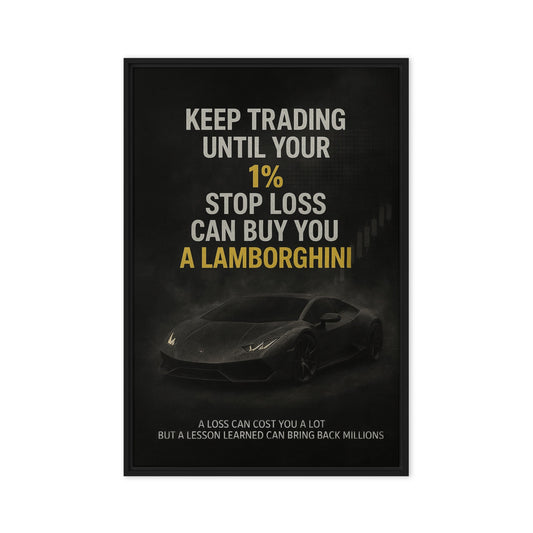 1% Stop Loss - Ambitioncanvas.com
