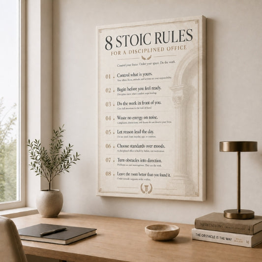 8 Stoic Rules For Disciplined Office