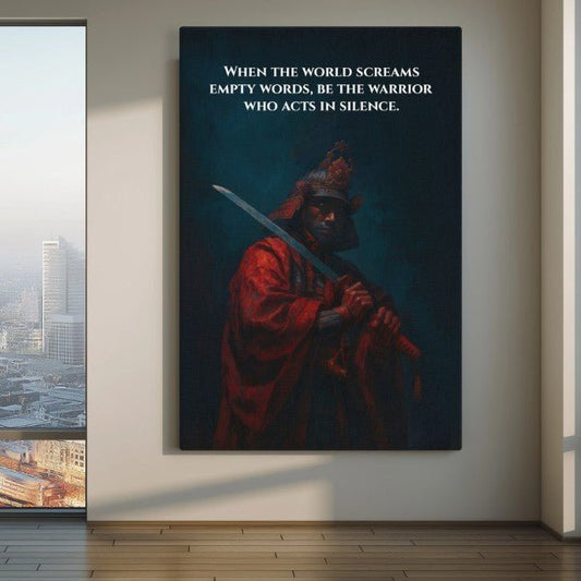 Silence Is Strategy - Ambitioncanvas.com