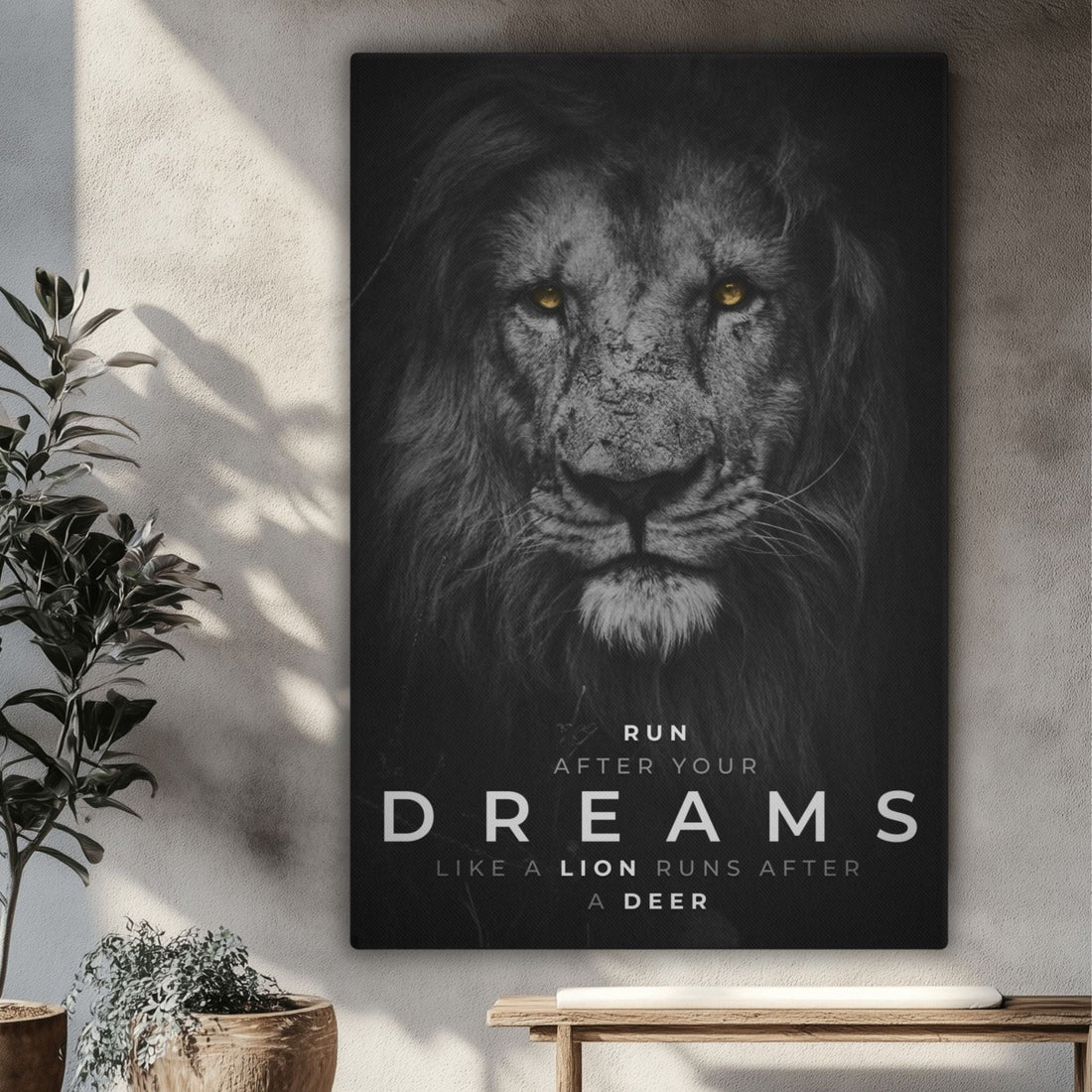 Motivational Canvas for Bedroom That Actually Boosts Your Mood - Ambitioncanvas.com