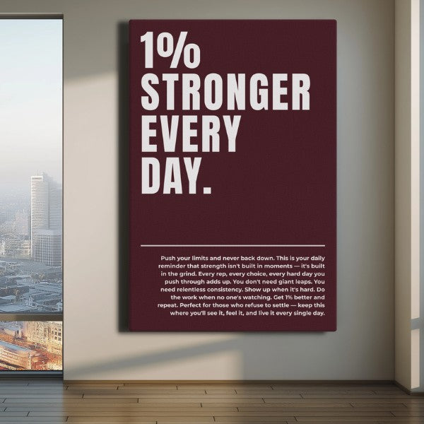 1% Stronger Every Day