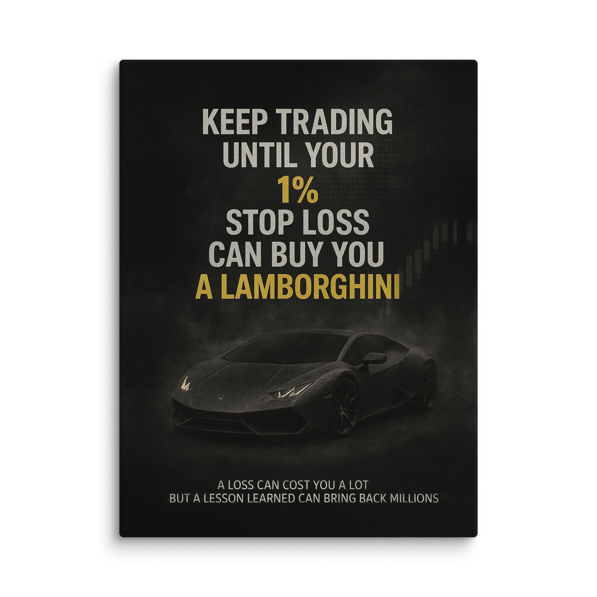 1% Stop Loss - Ambitioncanvas.com
