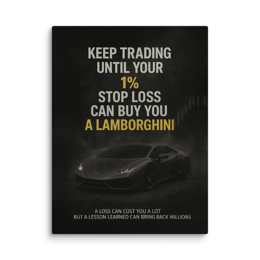 1% Stop Loss - Ambitioncanvas.com