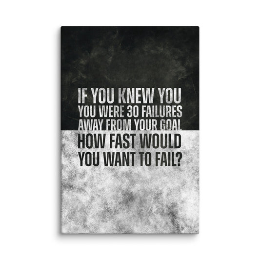 30 Failures - Ambitioncanvas.com