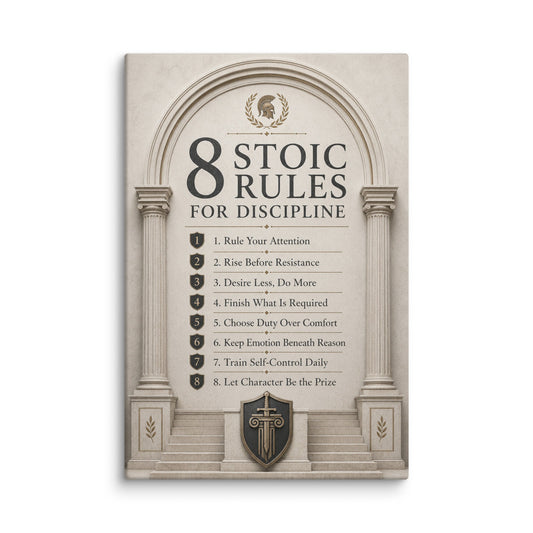 8 Stoic Rules For Discipline - Ambitioncanvas.com