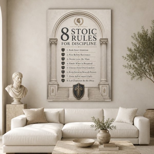 8 Stoic Rules For Discipline - Ambitioncanvas.com