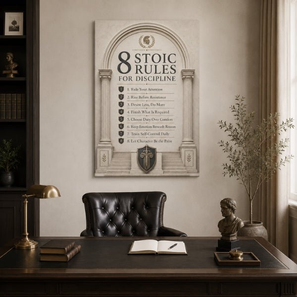 8 Stoic Rules For Discipline - Ambitioncanvas.com