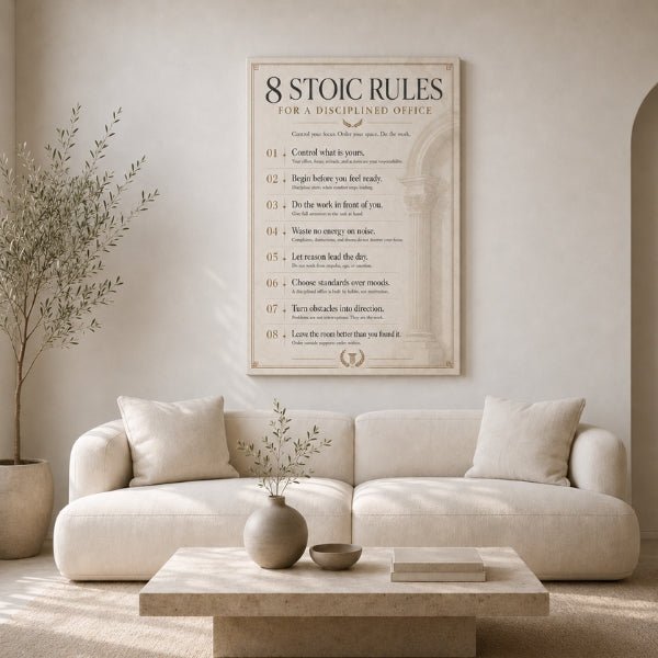 8 Stoic Rules For Disciplined Office - Ambitioncanvas.com