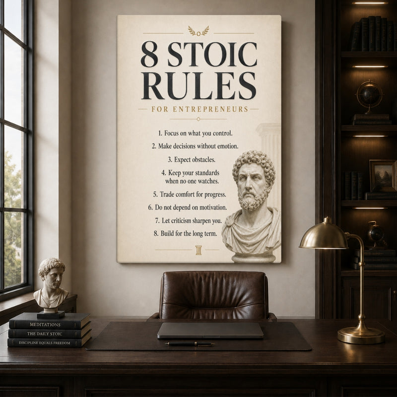 8 Stoic Rules For Entrepreneurs
