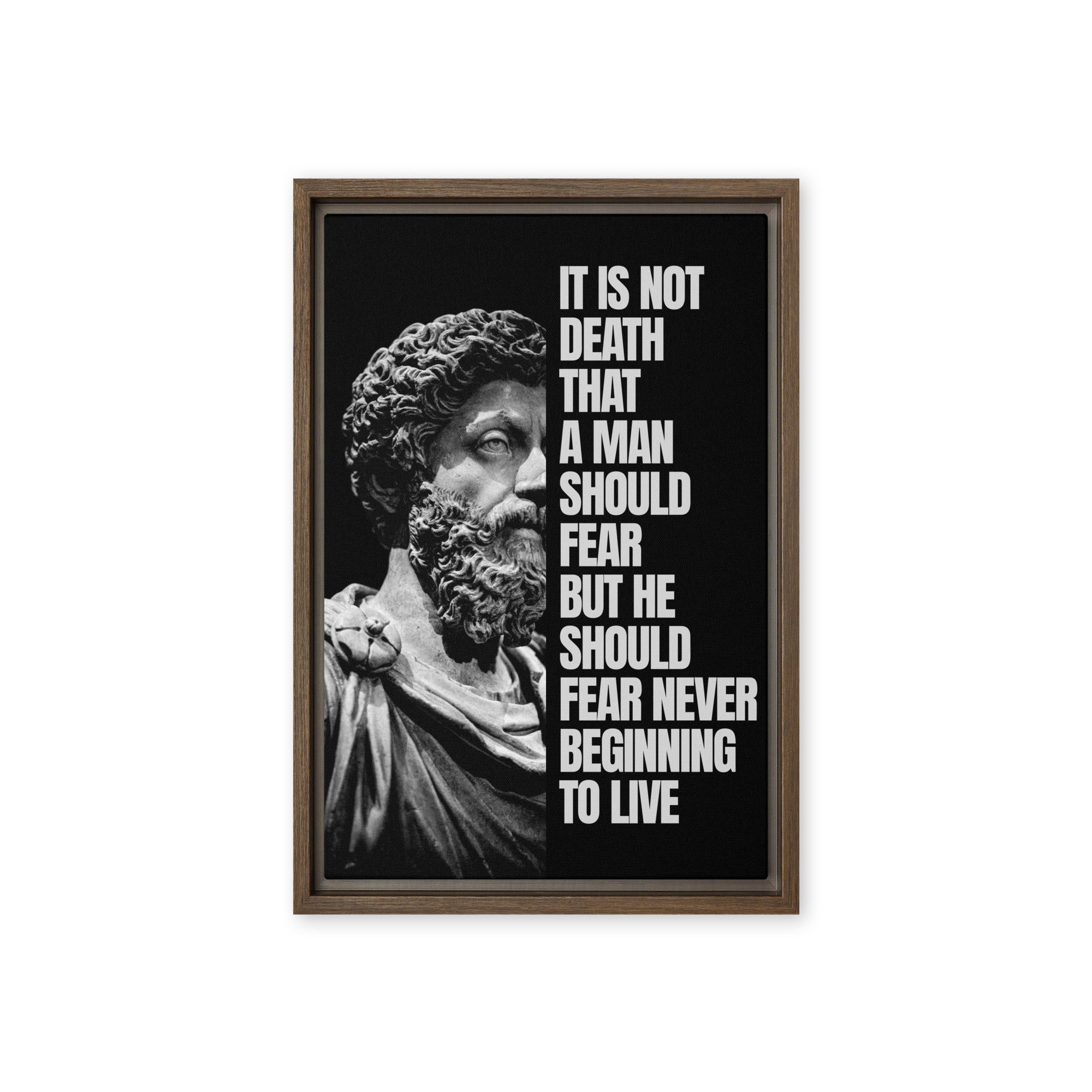 Begin to Live - Ambitioncanvas.com