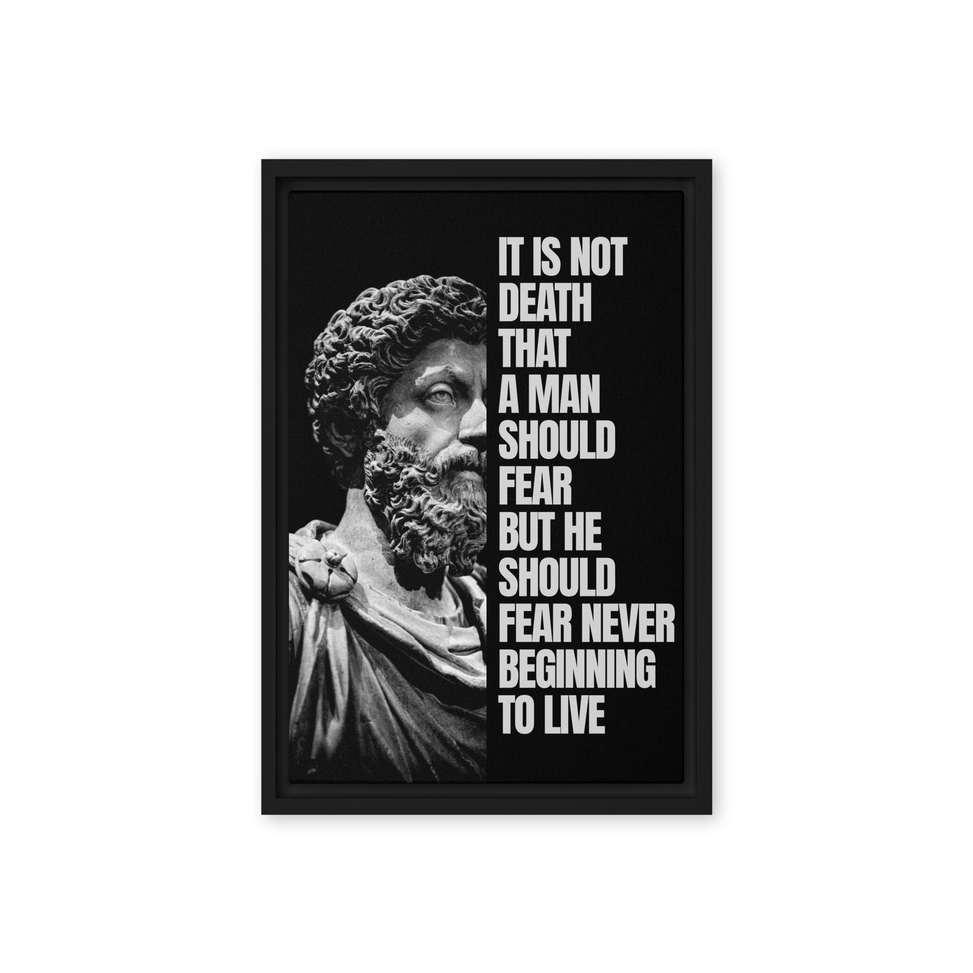 Begin to Live - Ambitioncanvas.com