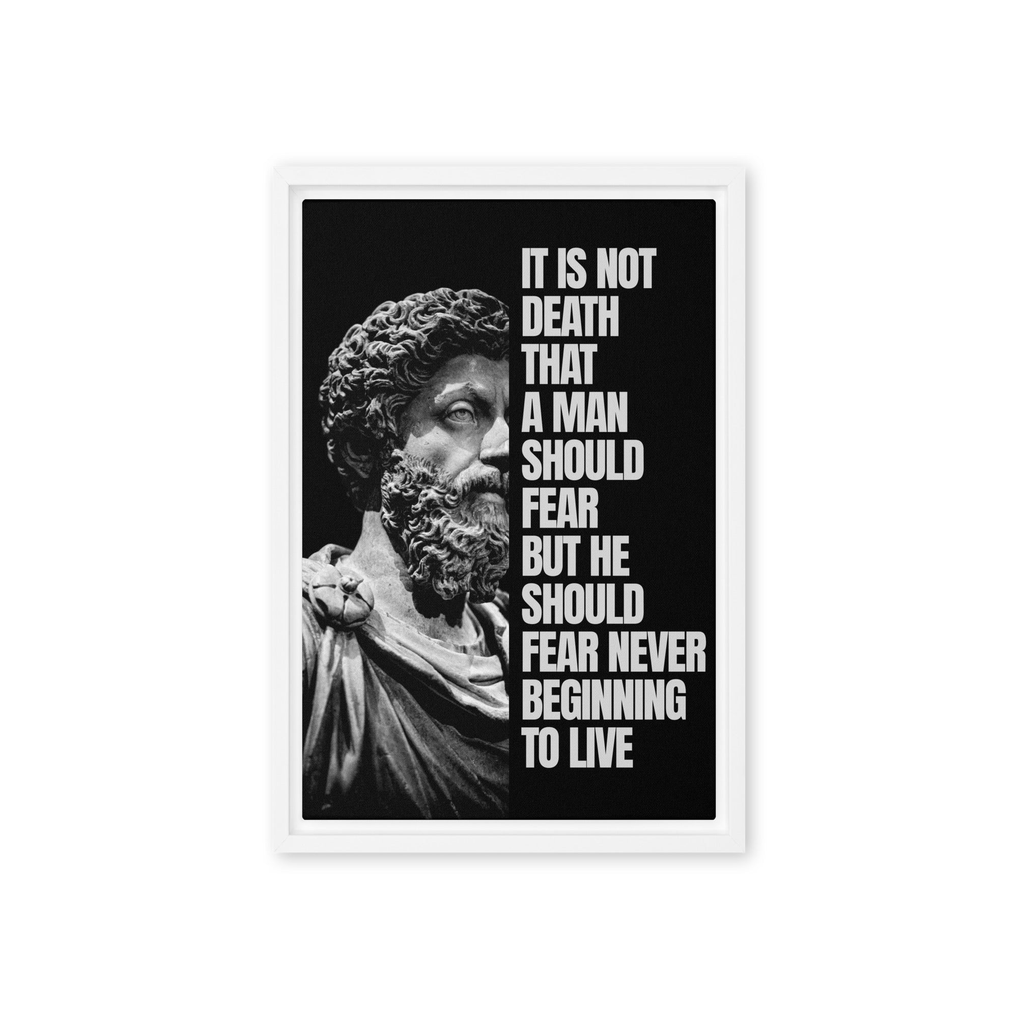 Begin to Live - Ambitioncanvas.com