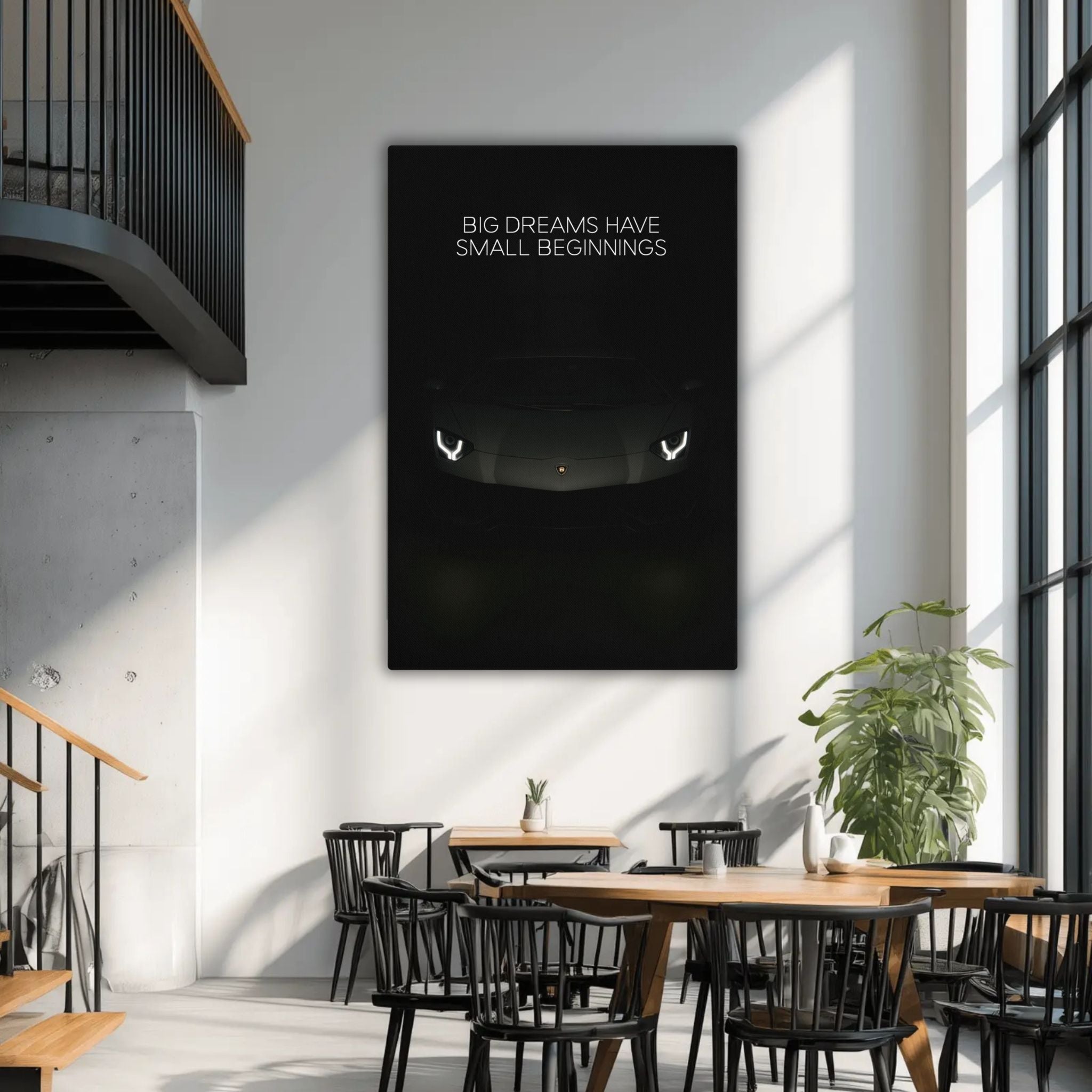 Big Dreams Have Small Beginnings - Ambitioncanvas.com