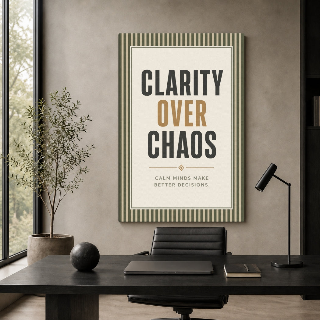 Clarity Over Chaos
