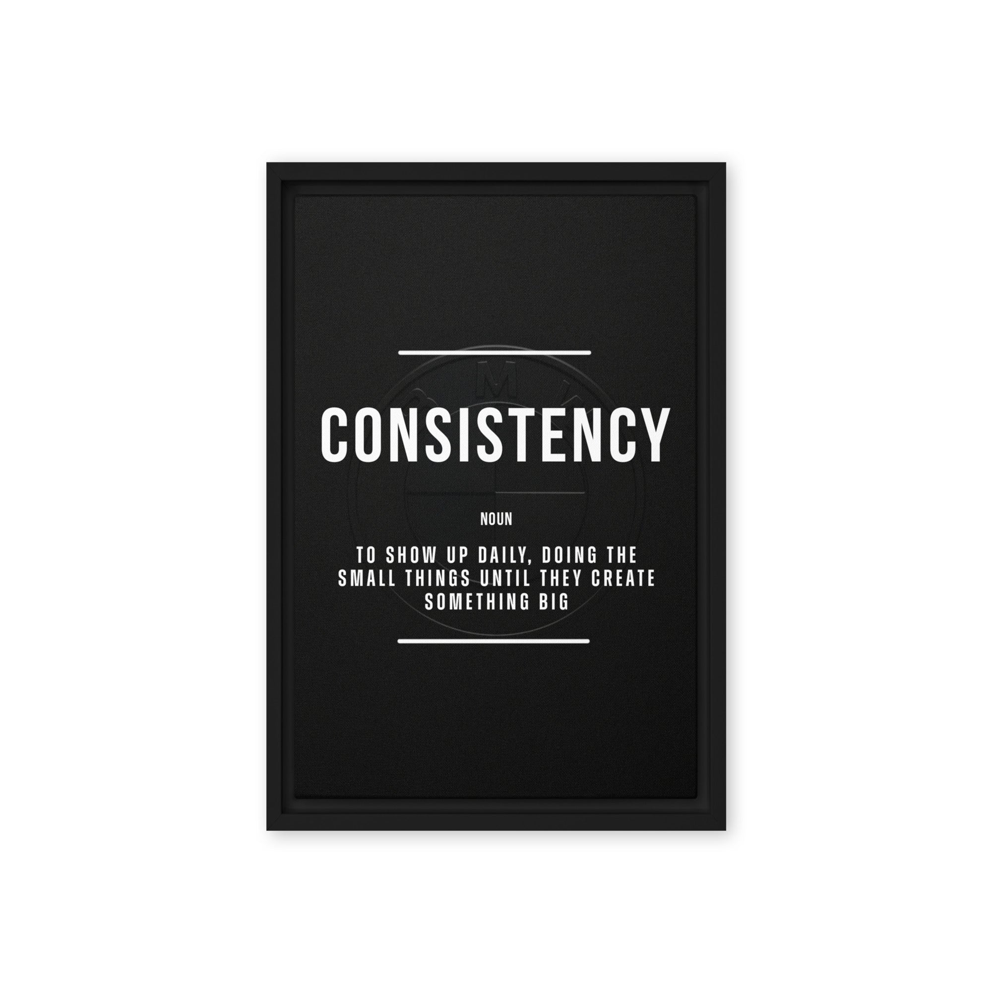Consistency - Ambitioncanvas.com