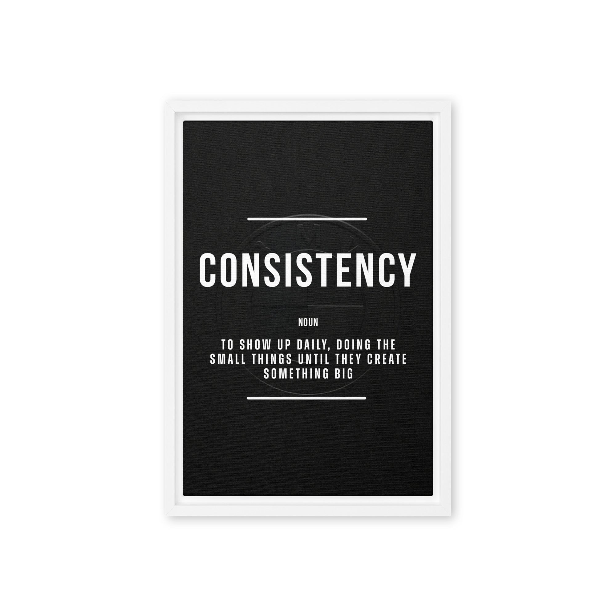 Consistency - Ambitioncanvas.com