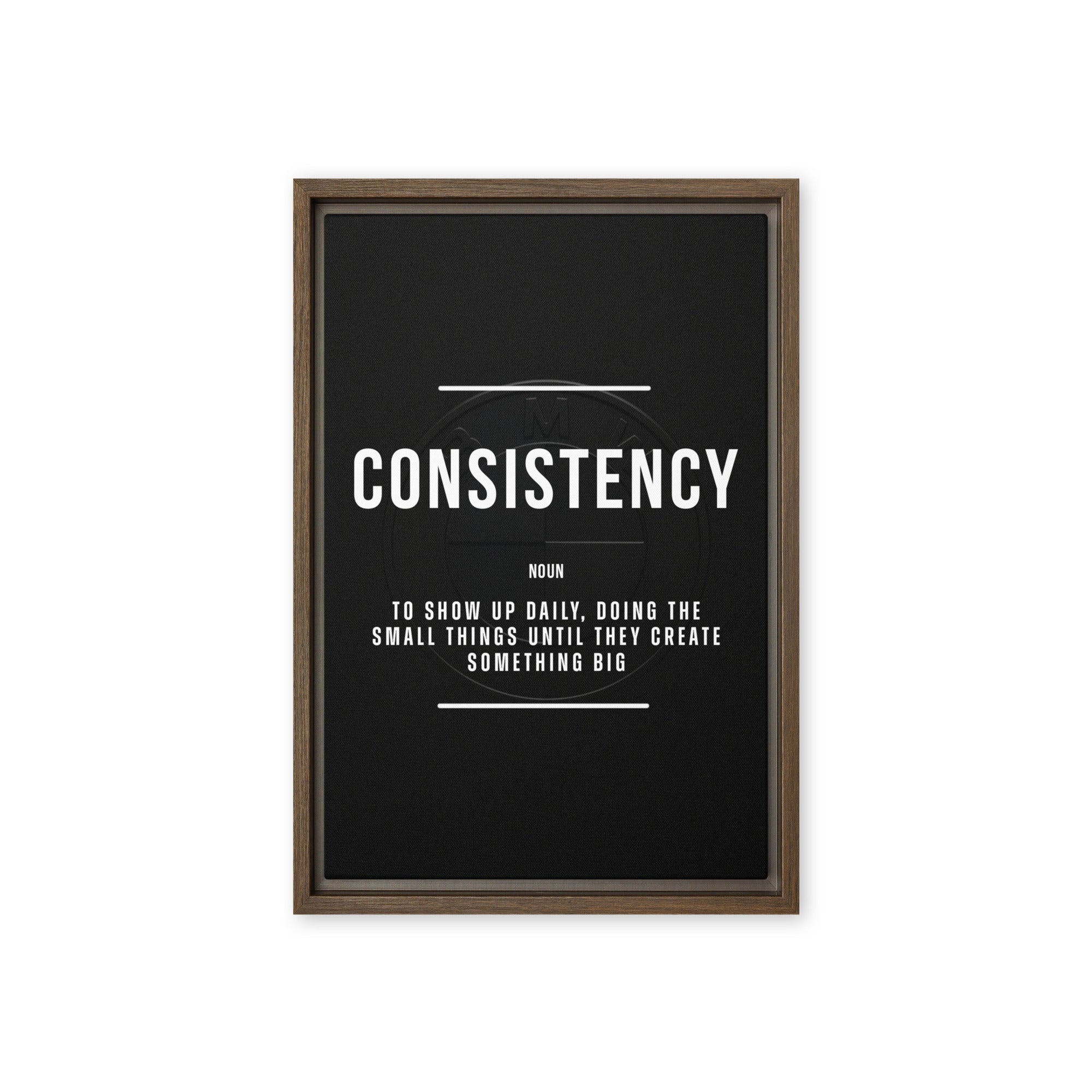 Consistency - Ambitioncanvas.com