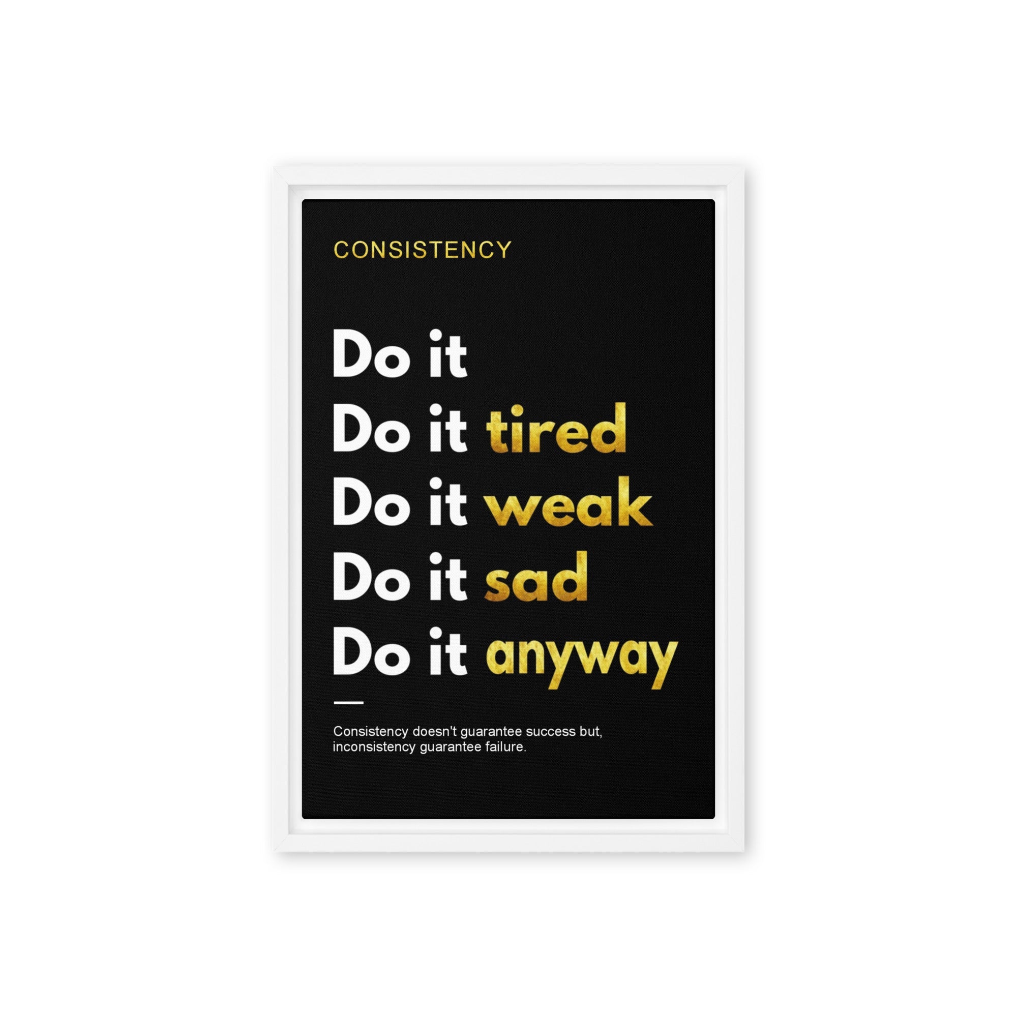 Do it Always - Ambitioncanvas.com