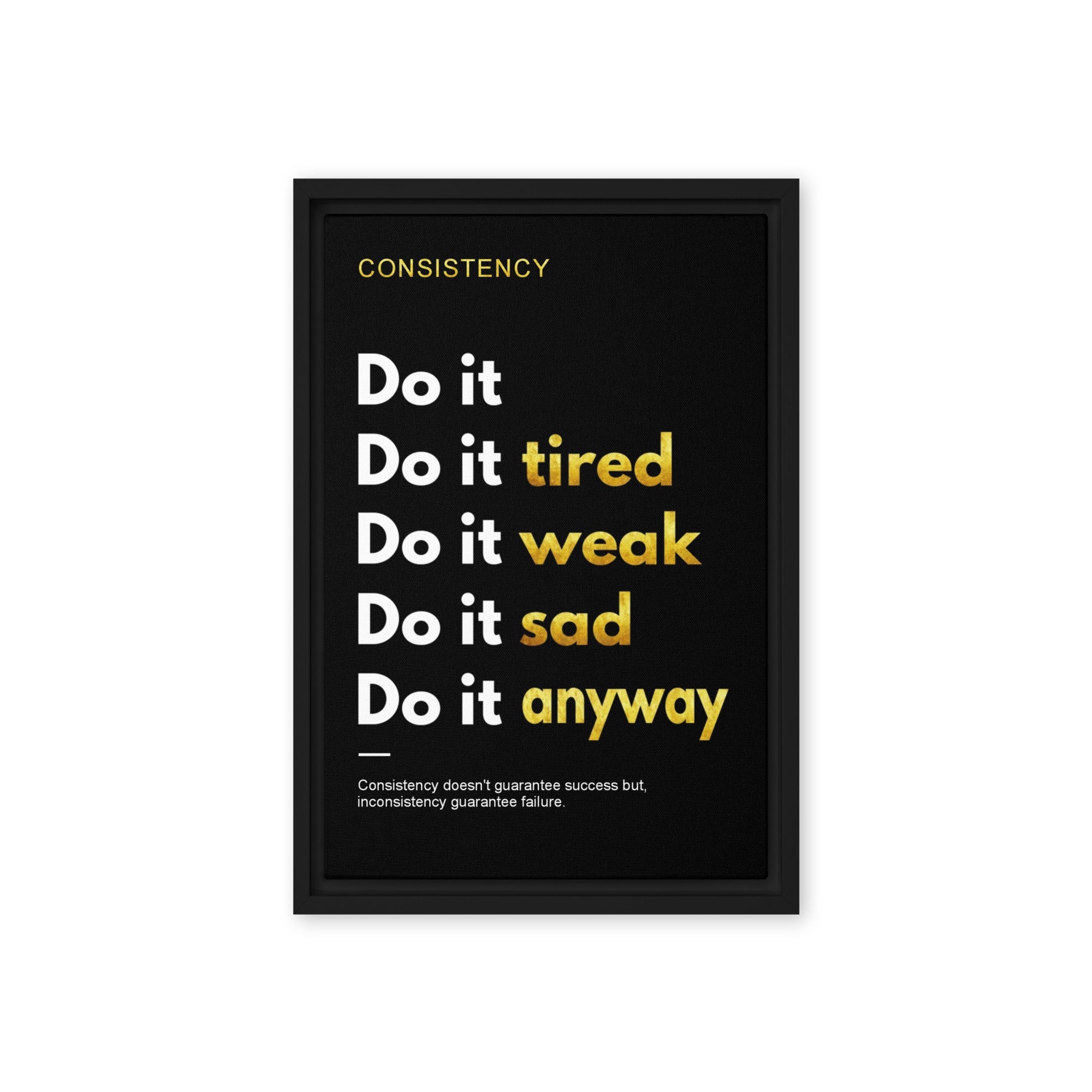 Do it Always - Ambitioncanvas.com