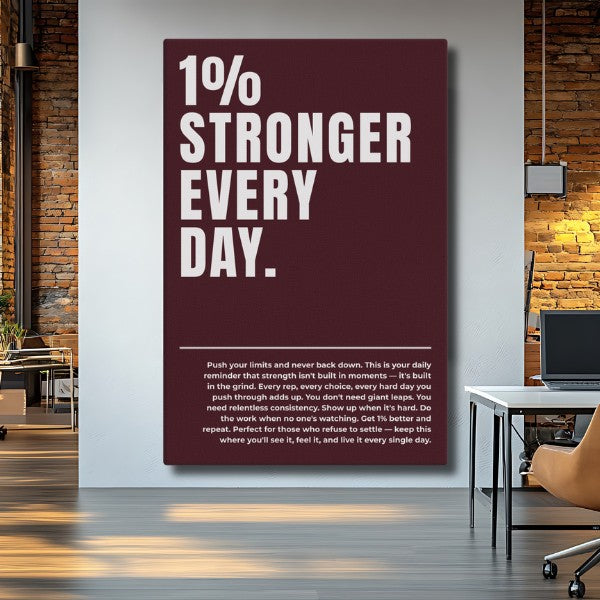 1% Stronger Every Day