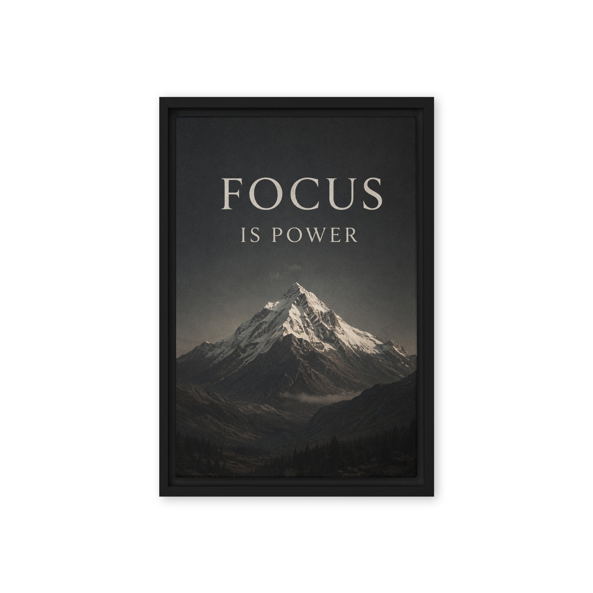 Focus Is Power - Ambitioncanvas.com