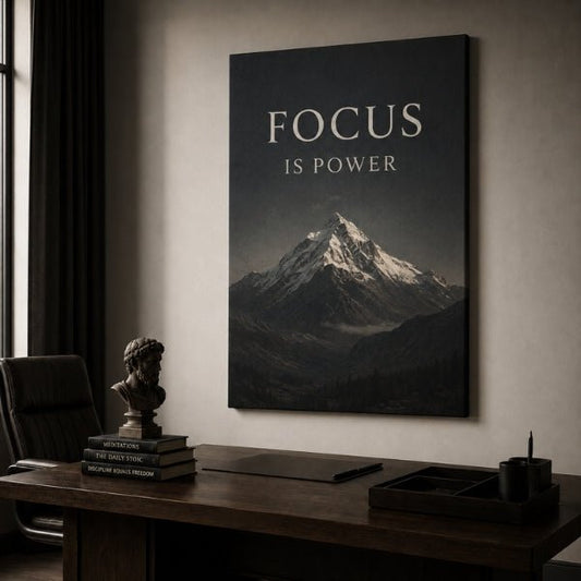 Focus Is Power - Ambitioncanvas.com