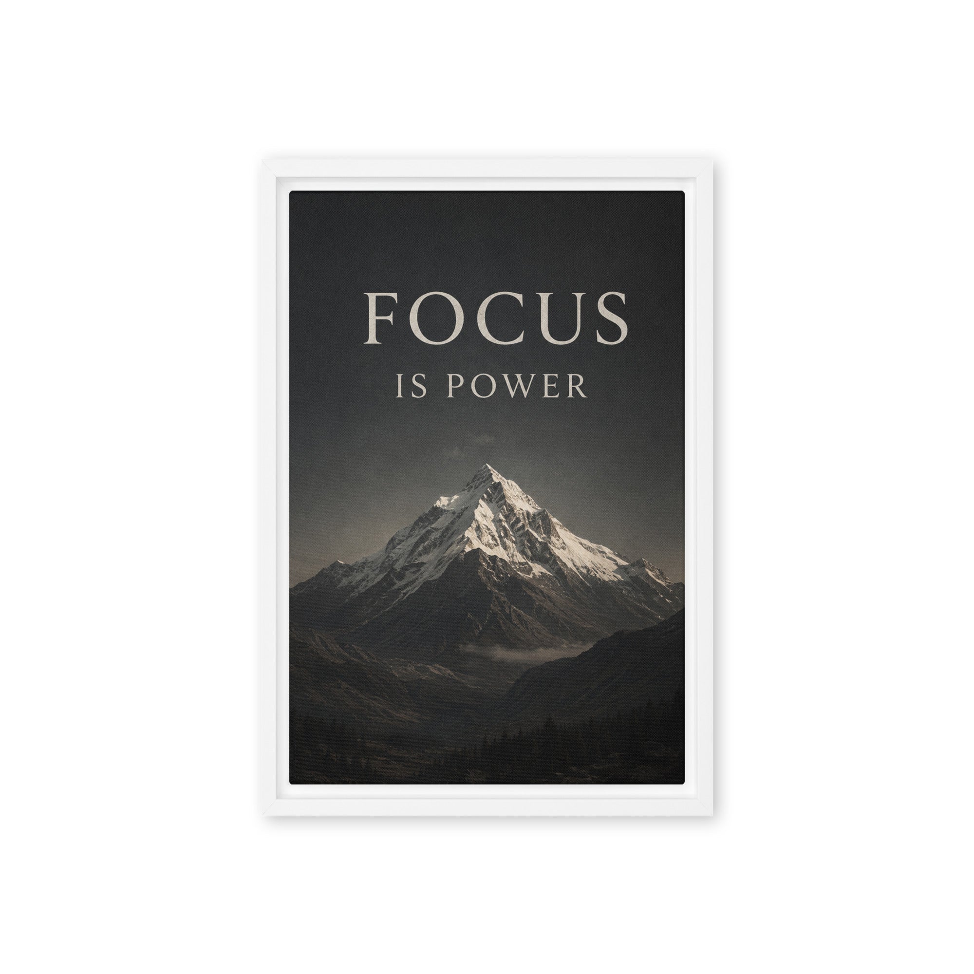 Focus Is Power - Ambitioncanvas.com