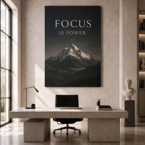 Focus Is Power - Ambitioncanvas.com