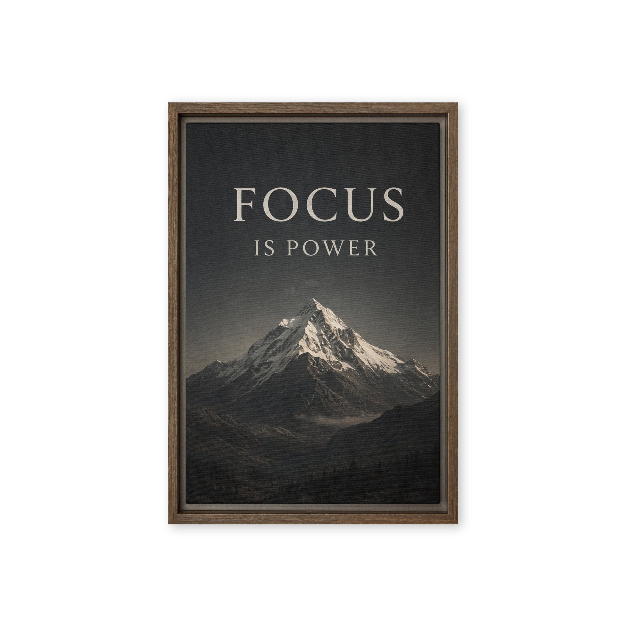 Focus Is Power - Ambitioncanvas.com