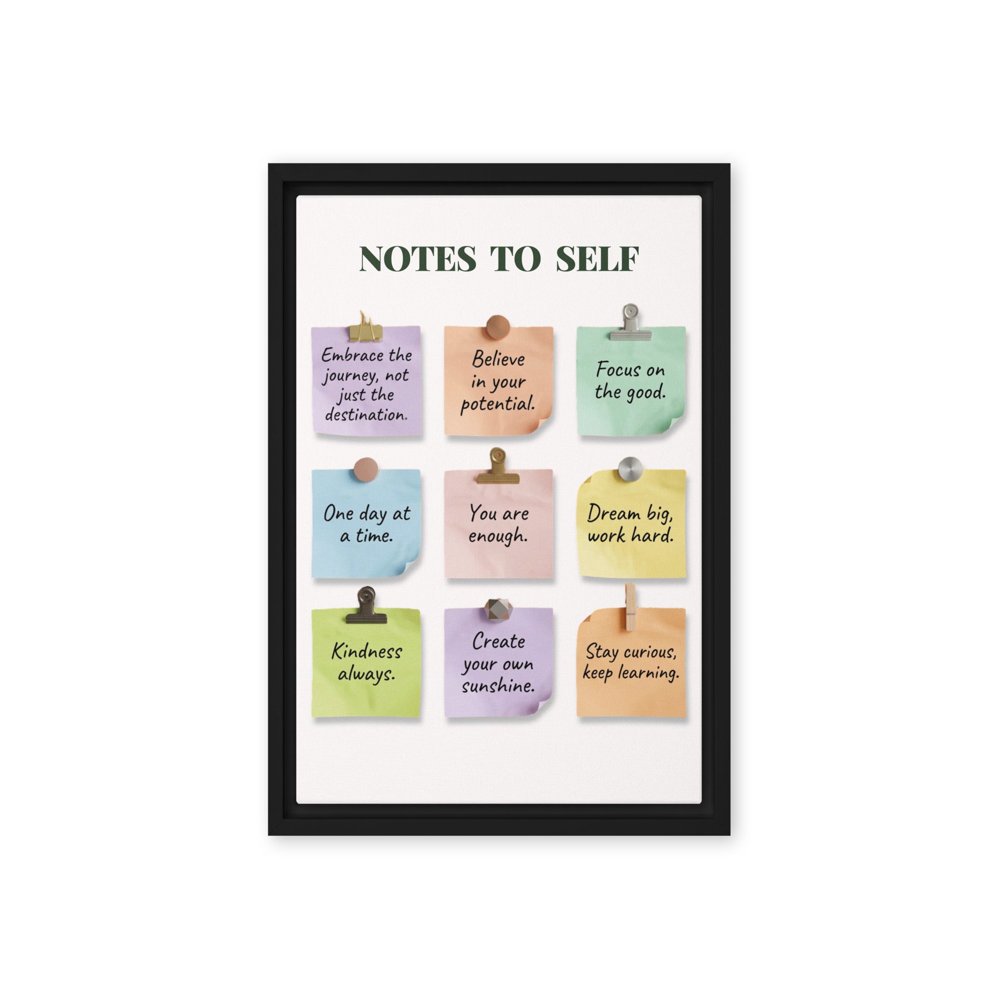 Notes To Self