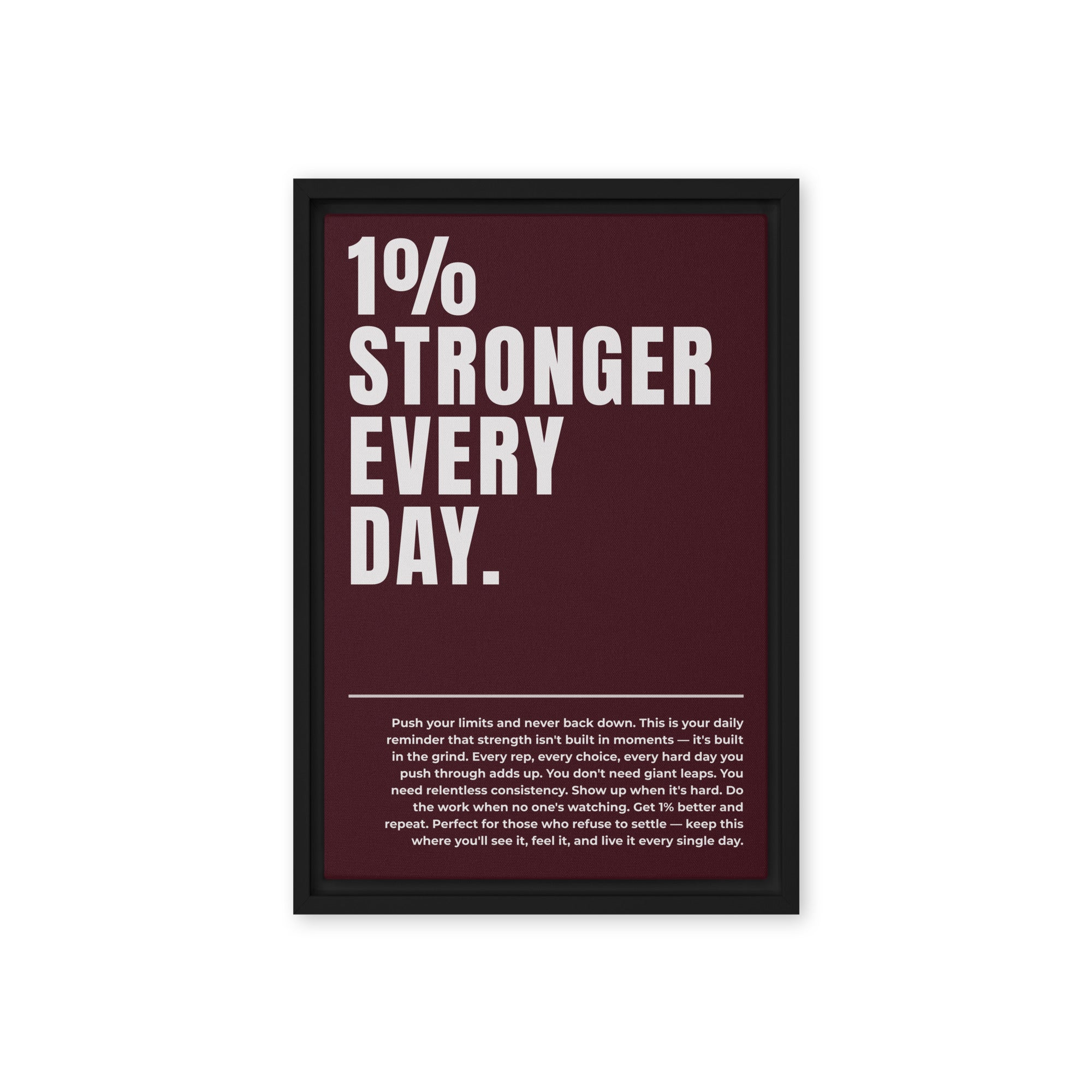 1% Stronger Every Day