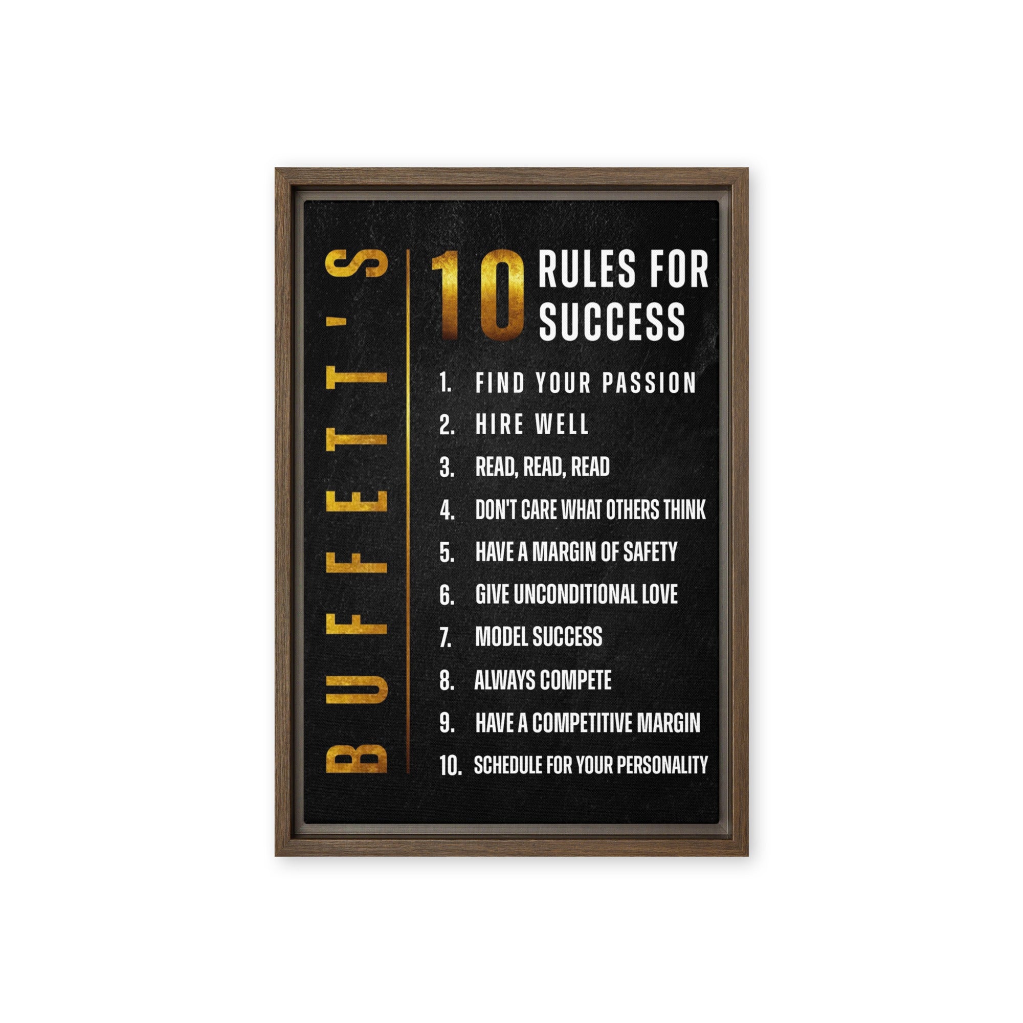 10 Rules for Success