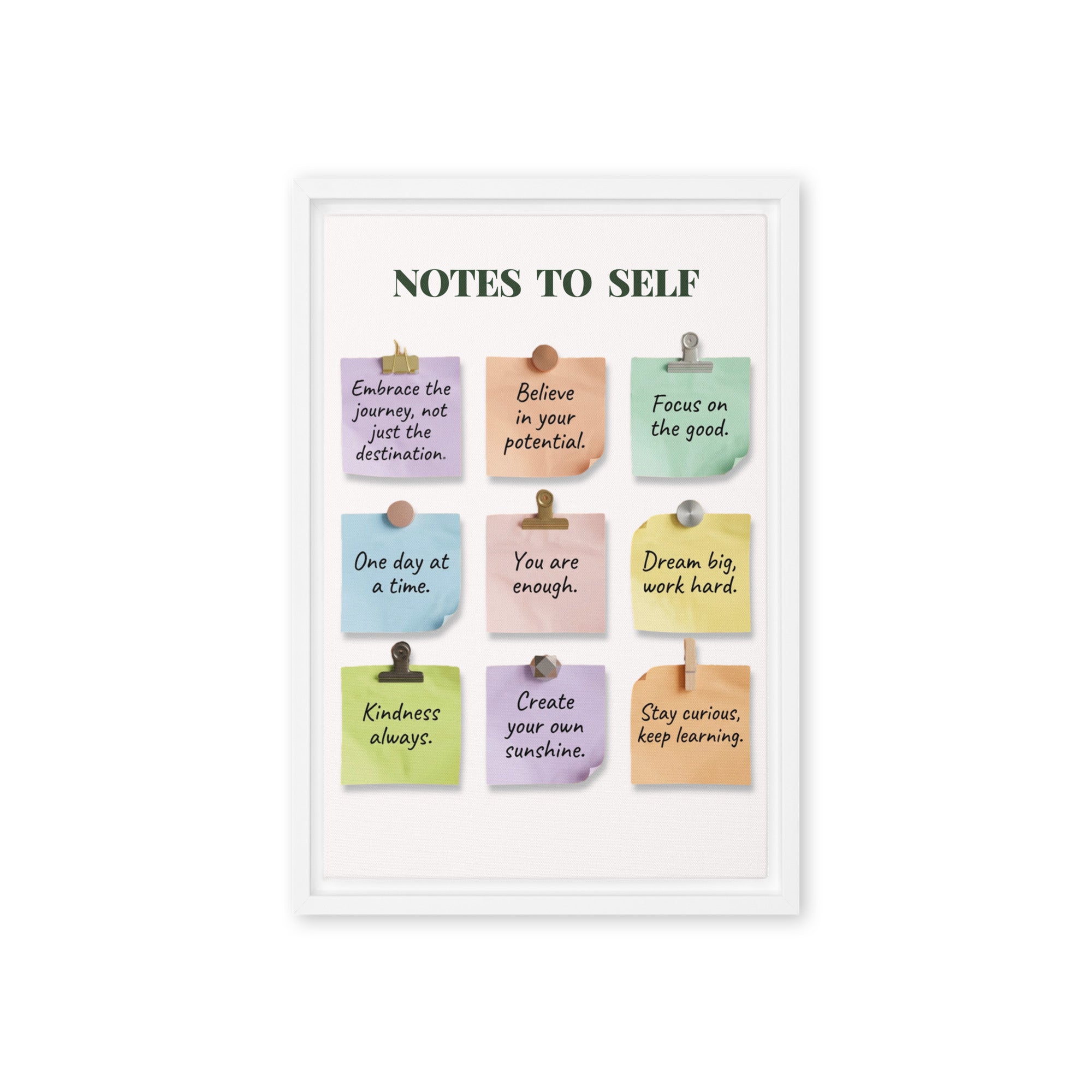 Notes To Self