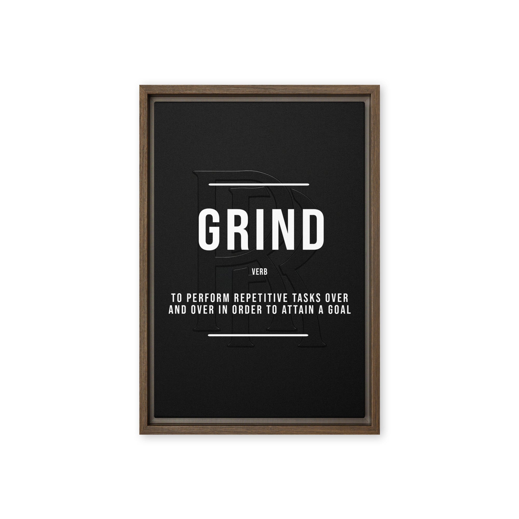 Grind - Ambitioncanvas.com