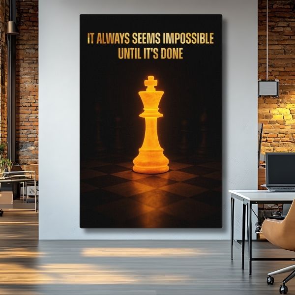 Impossible Until Done - Ambitioncanvas.com
