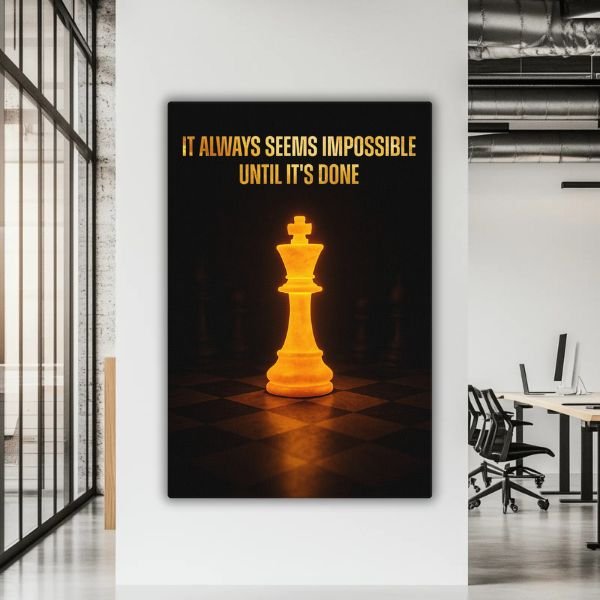 Impossible Until Done - Ambitioncanvas.com