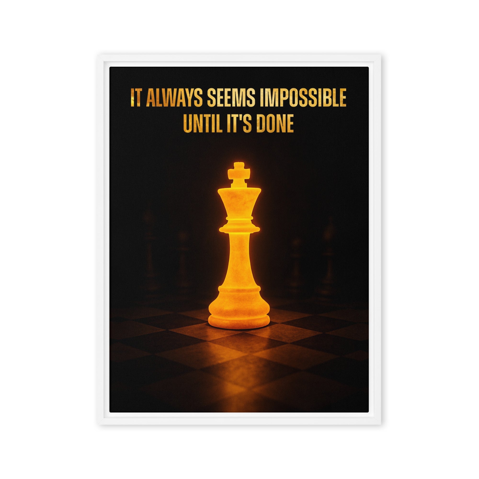 Impossible Until Done - Ambitioncanvas.com