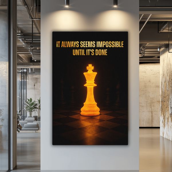 Impossible Until Done - Ambitioncanvas.com