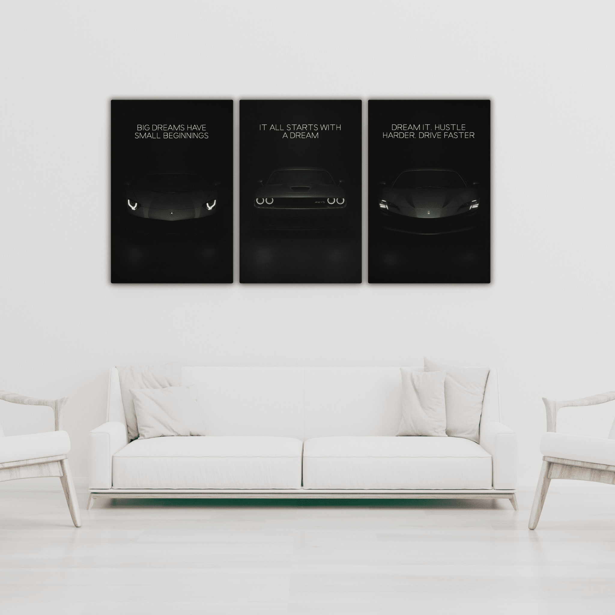 It All Starts With A Dream - Ambitioncanvas.com