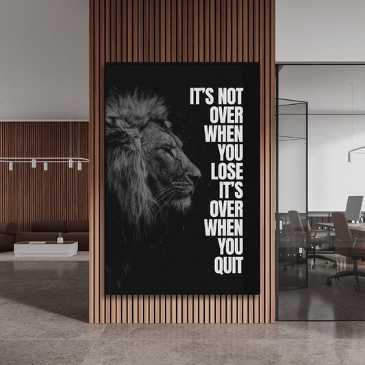 It's Not Over