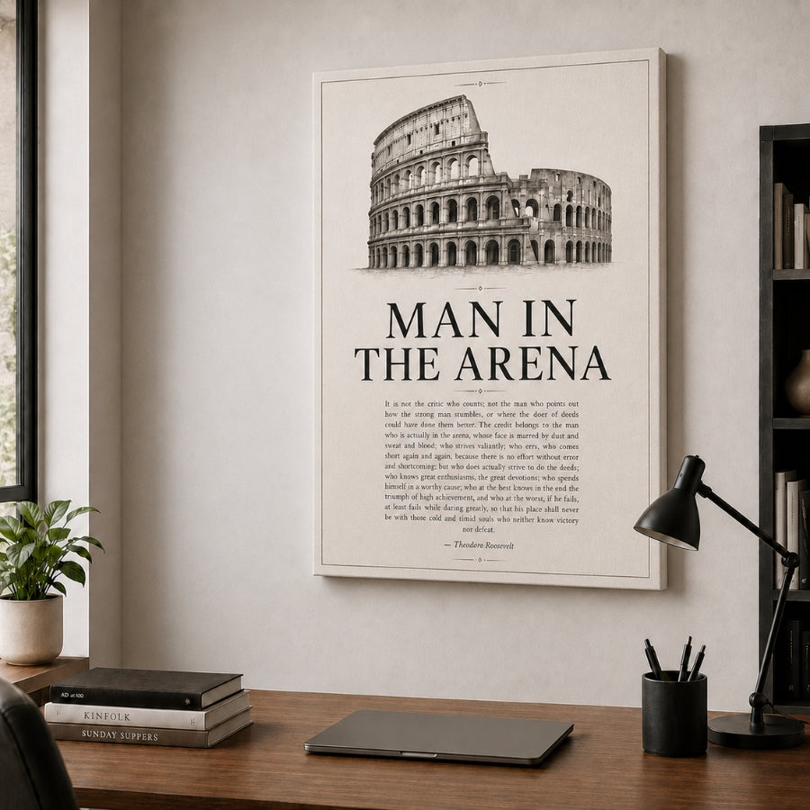MAN IN THE ARENA