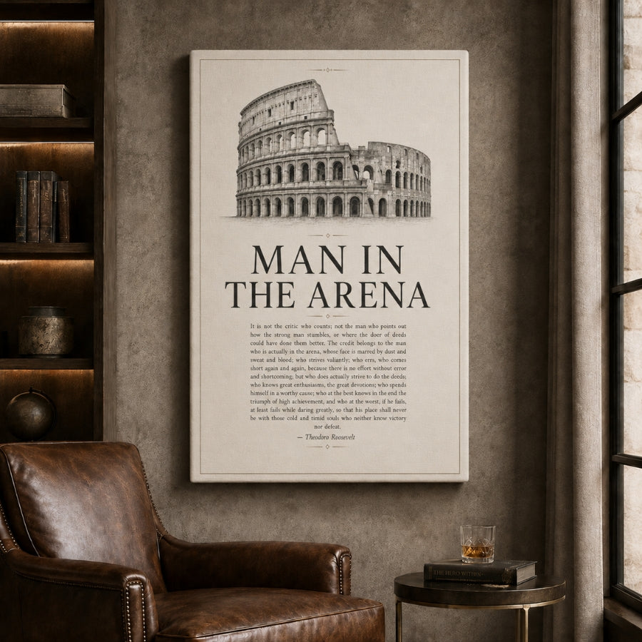MAN IN THE ARENA