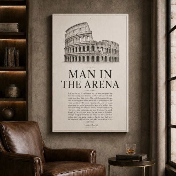 MAN IN THE ARENA