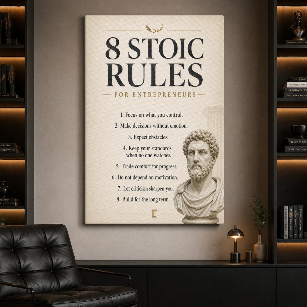 8 Stoic Rules For Entrepreneurs