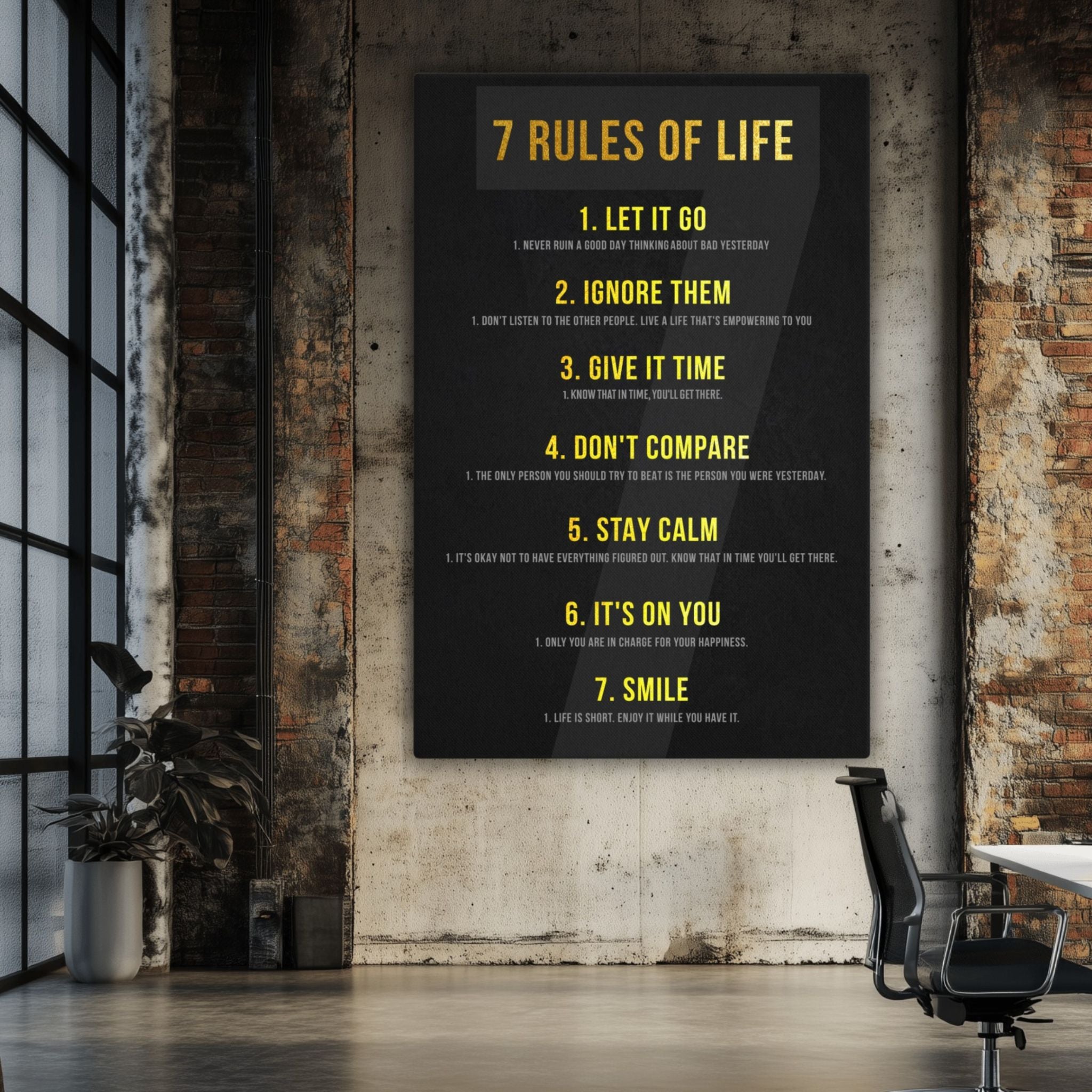 7 Rules Of Life