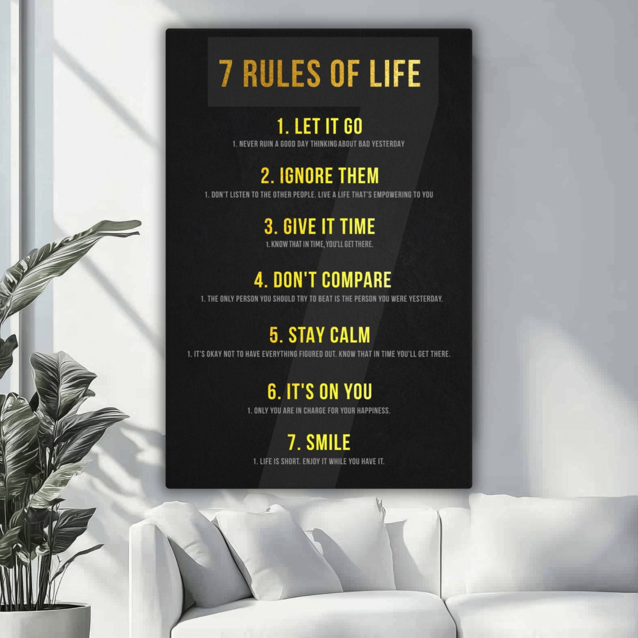 7 Rules Of Life