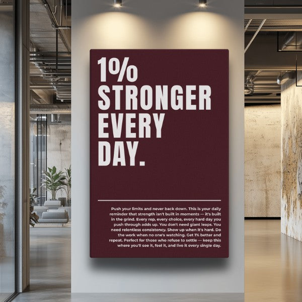 1% Stronger Every Day