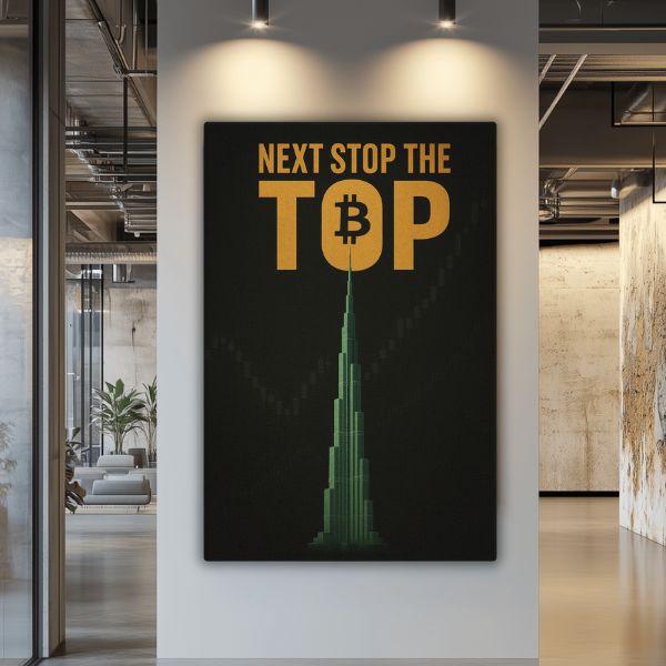 Next Stop The Top - Ambitioncanvas.com
