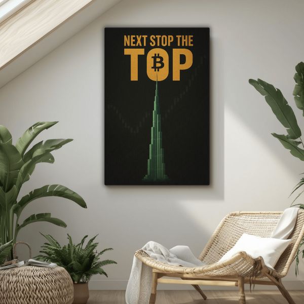 Next Stop The Top - Ambitioncanvas.com