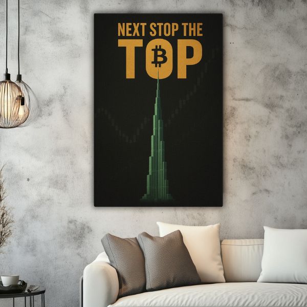 Next Stop The Top - Ambitioncanvas.com